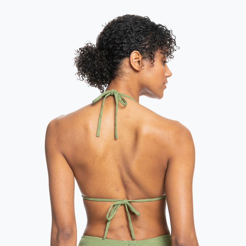 Swimsuit top ROXY Current Coolness Elongated Triangle 2021 loden green 6