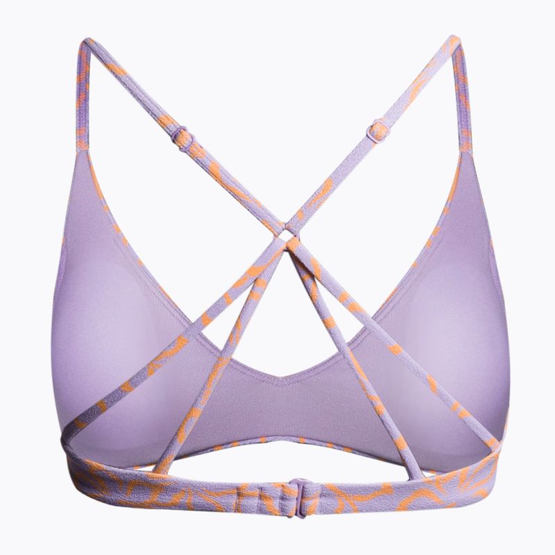 Swimsuit top ROXY Hawaiian Heat Athletic Triangle 2021 mock orange hawaiianheat 2