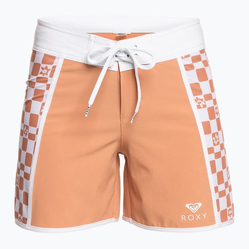 Women's swim shorts ROXY Printed 5" 2021 cork flower box