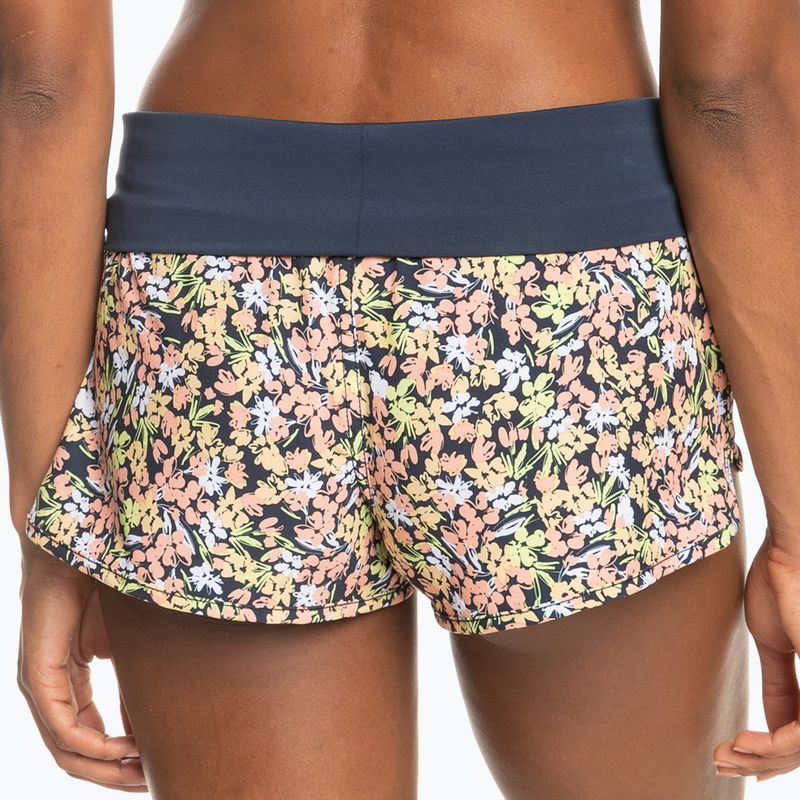 Women's swim shorts ROXY Endless Summer Printed 2" 2021 mood indigo ditsy love 4