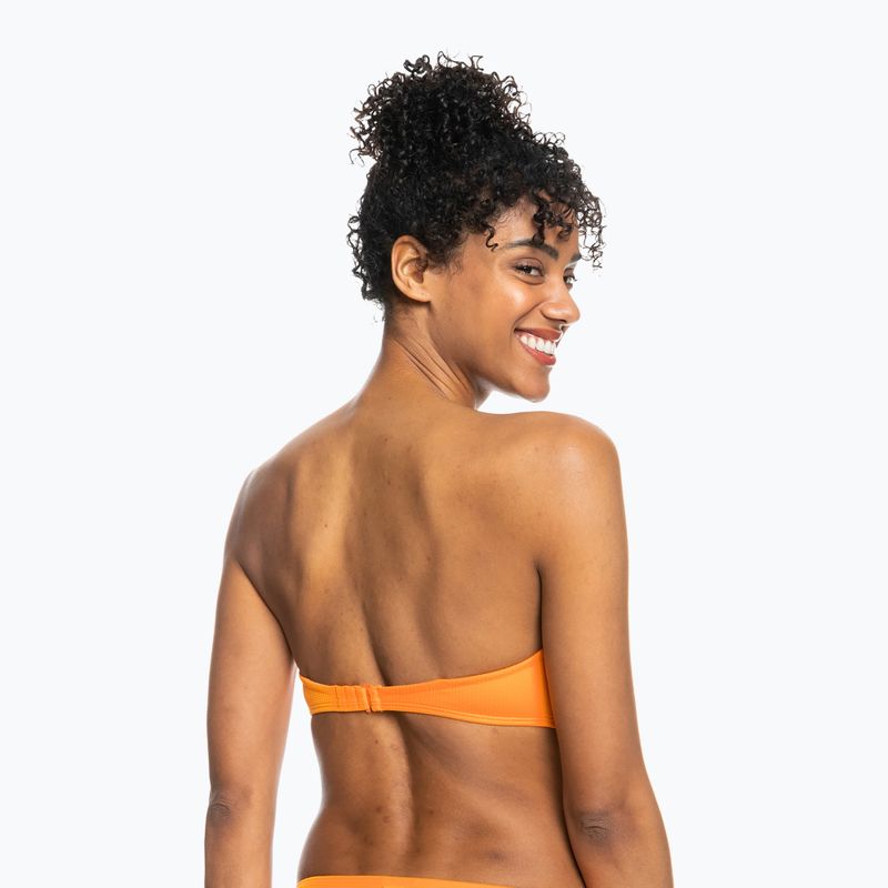 Swimsuit top ROXY Color Jam Bandeau 2021 tangelo 4