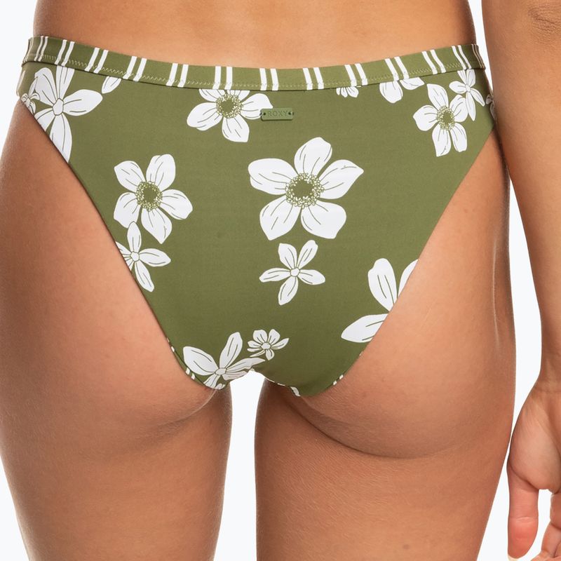 Swimsuit bottoms ROXY Retro Revo Moderate 2021 loden green surfrider spirit s 9