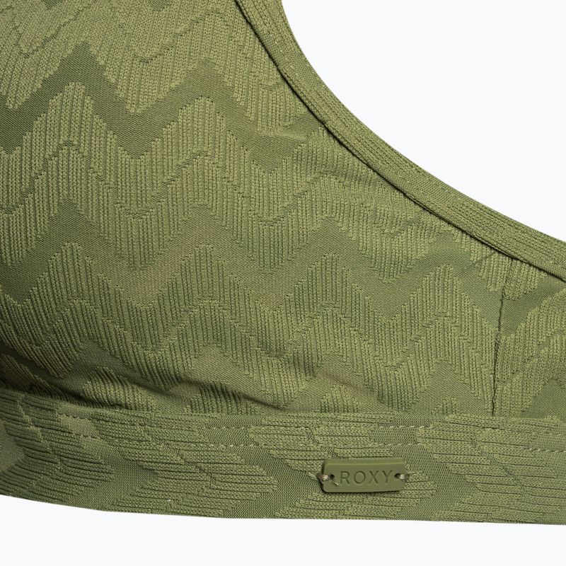 Swimsuit top ROXY Current Coolness Bralette 2021 loden green 3