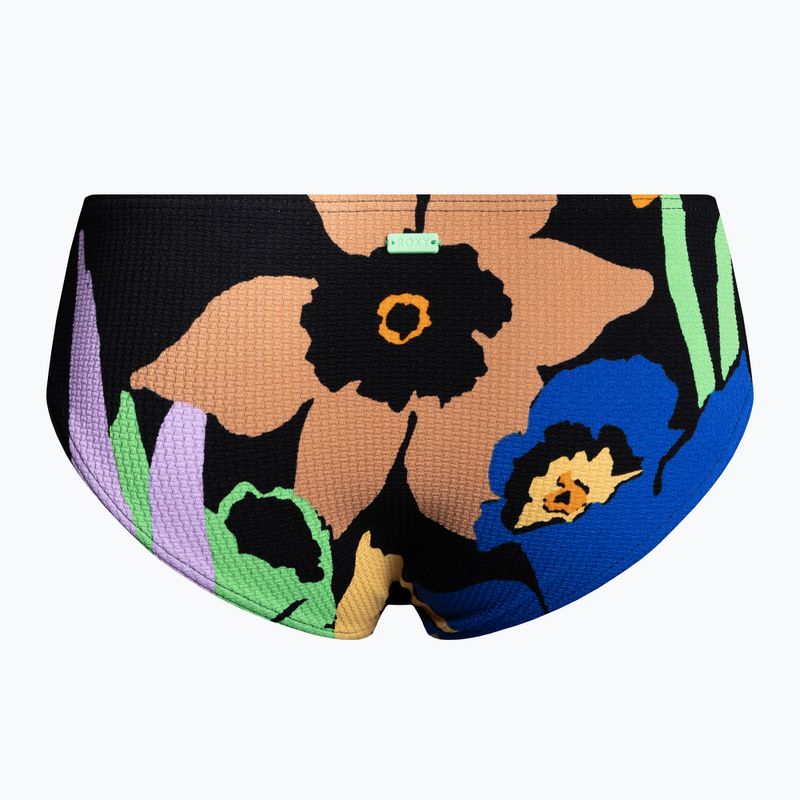 Swimsuit bottoms ROXY Color Jam 2021 anthracite flower jammin 2