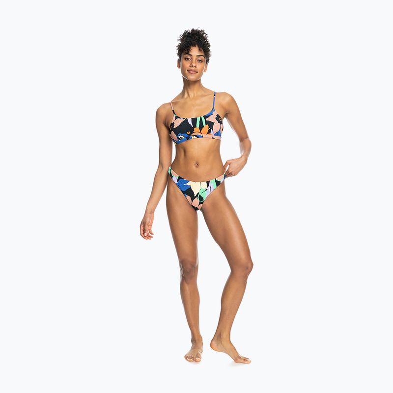 Swimsuit bottoms ROXY Color Jam Cheeky 2021 anthracite flower jammin 5