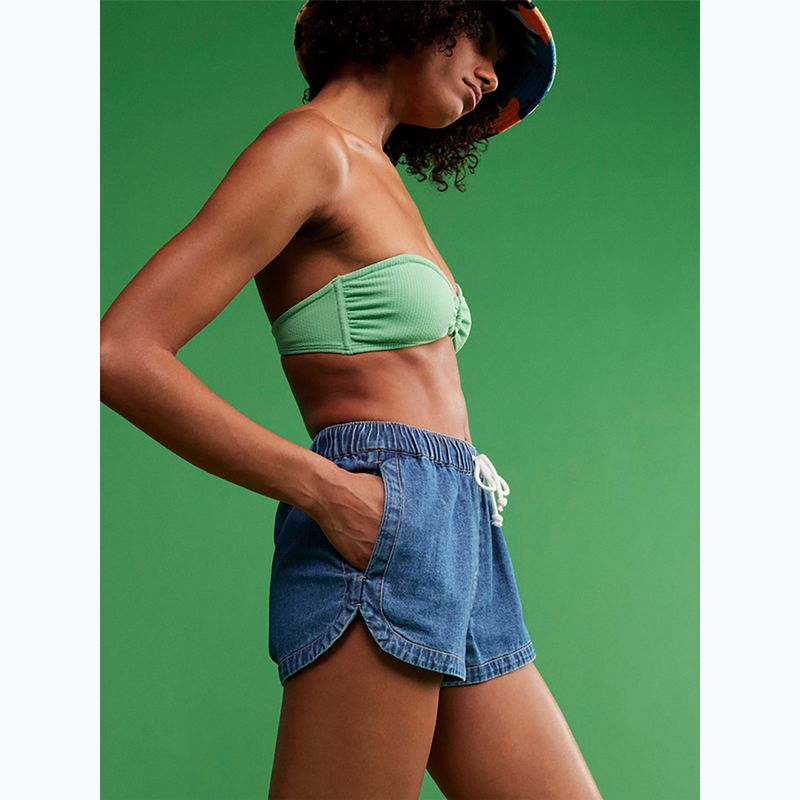 Swimsuit top ROXY Color Jam Bandeau 2021 absinthe green 10