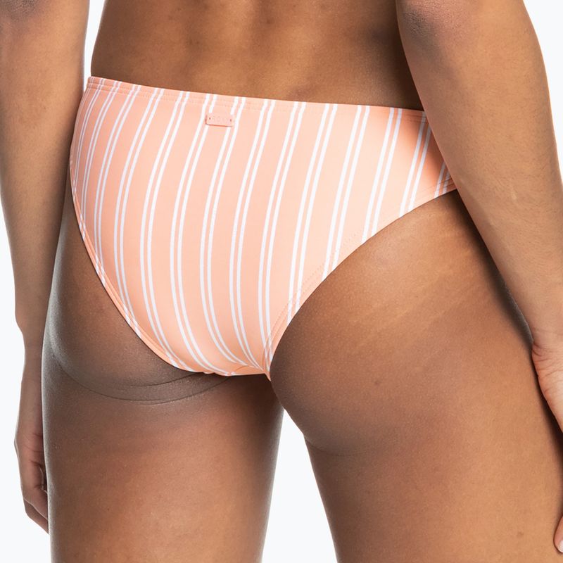 Swimsuit bottoms ROXY Into The Sun Moderate 2021 papaya punch novelta stripe h 4