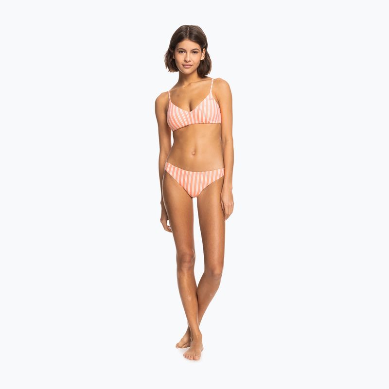 Swimsuit bottoms ROXY Into The Sun 2021 papaya punch novelta stripe h 3