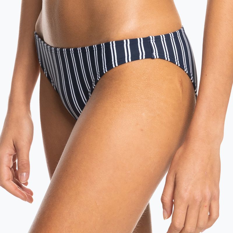 Swimsuit bottoms ROXY Into The Sun Moderate 2021 mood indigo novela stripe vert 6