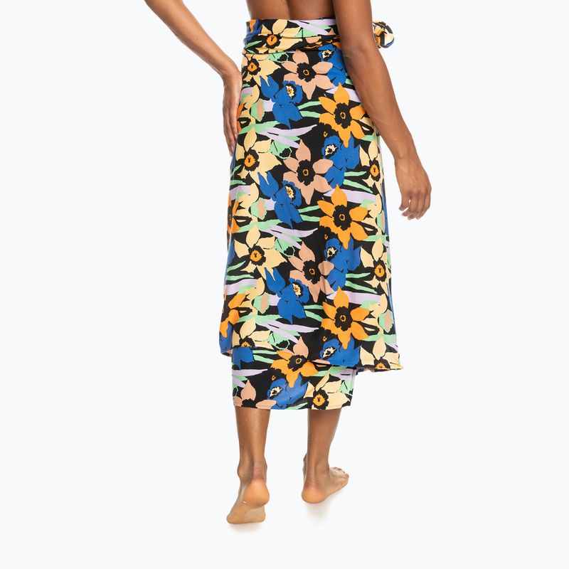 Pareo ROXY Cool And Lovely 2021 anthracite flower jammin 4