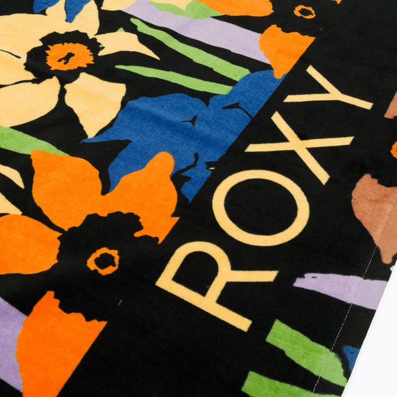 Towel ROXY Cold Water Printed 2021 anthracite flower jammin 2
