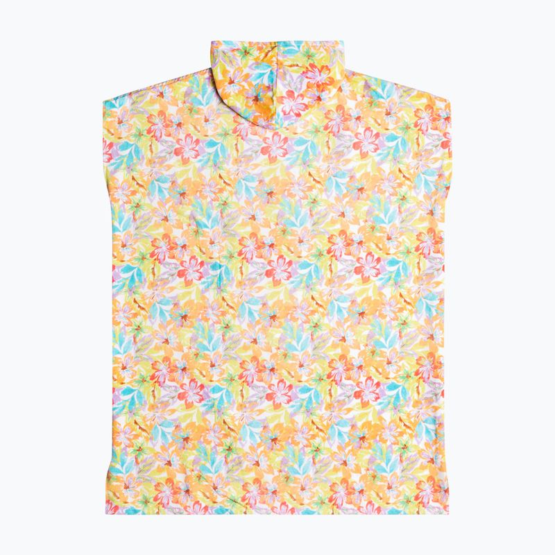 Women's ponchos ROXY Stay Magical Printed 2021 snow white pualani combo 5