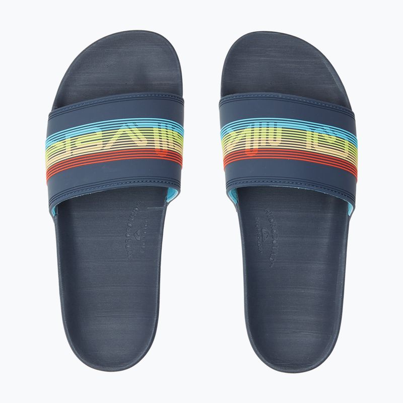 Men's flip-flops Quiksilver Rivi Wordmark Slide blue 12