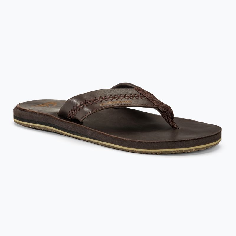 Men's Quiksilver Carver Natural II brown 1 flip flops