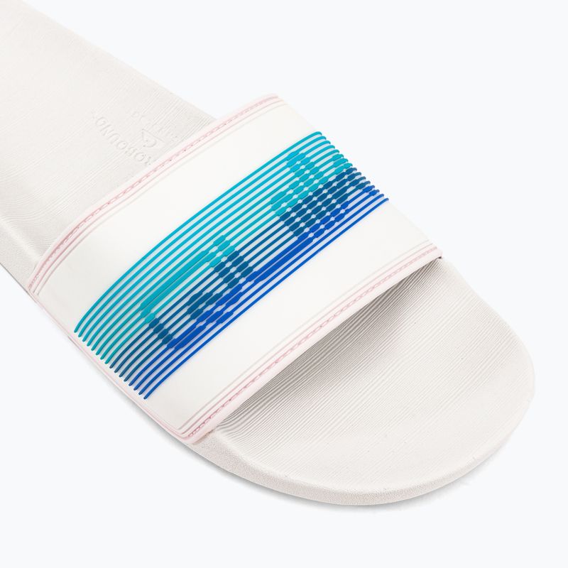 Men's flip-flops Quiksilver Rivi Wordmark Slide white/blue/blue 7