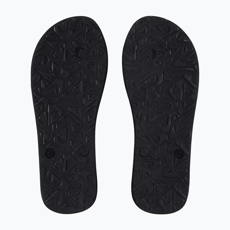 Quiksilver Molokai Art men's flip flops navy blue AQYL101264 12