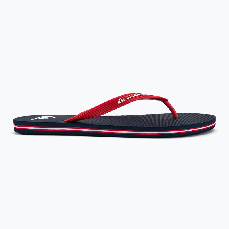 Quiksilver Molokai Core men's flip flops red AQYL101325 2