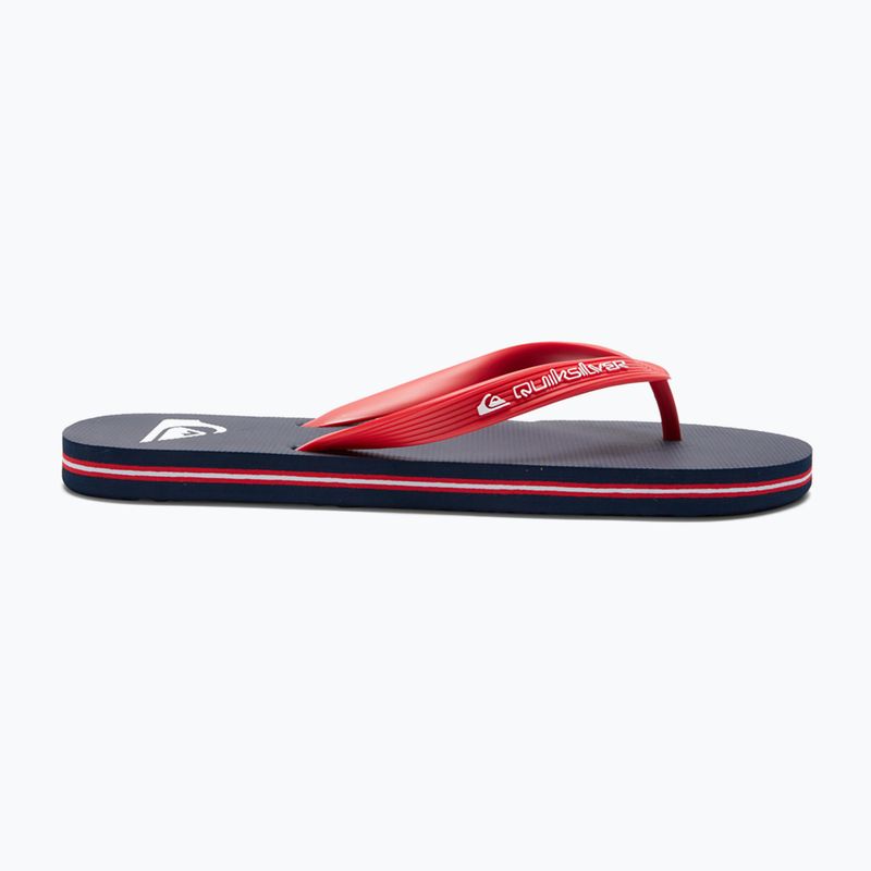 Quiksilver Molokai Core men's flip flops red AQYL101325 10