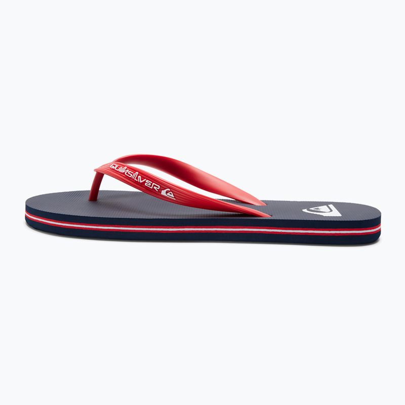 Quiksilver Molokai Core men's flip flops red AQYL101325 11