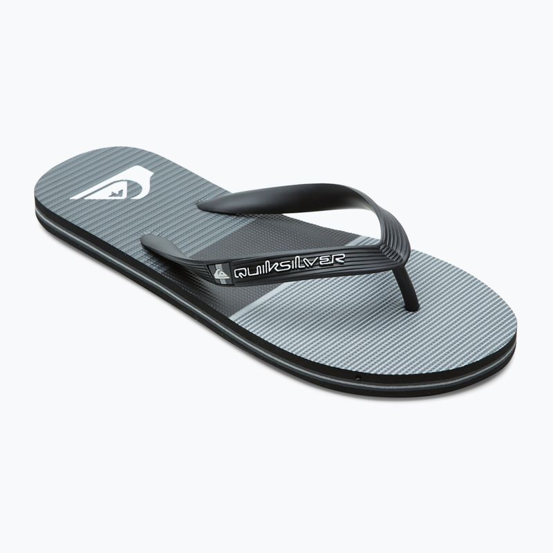 Men's flip flops Quiksilver Molokai Tijuana grey 9