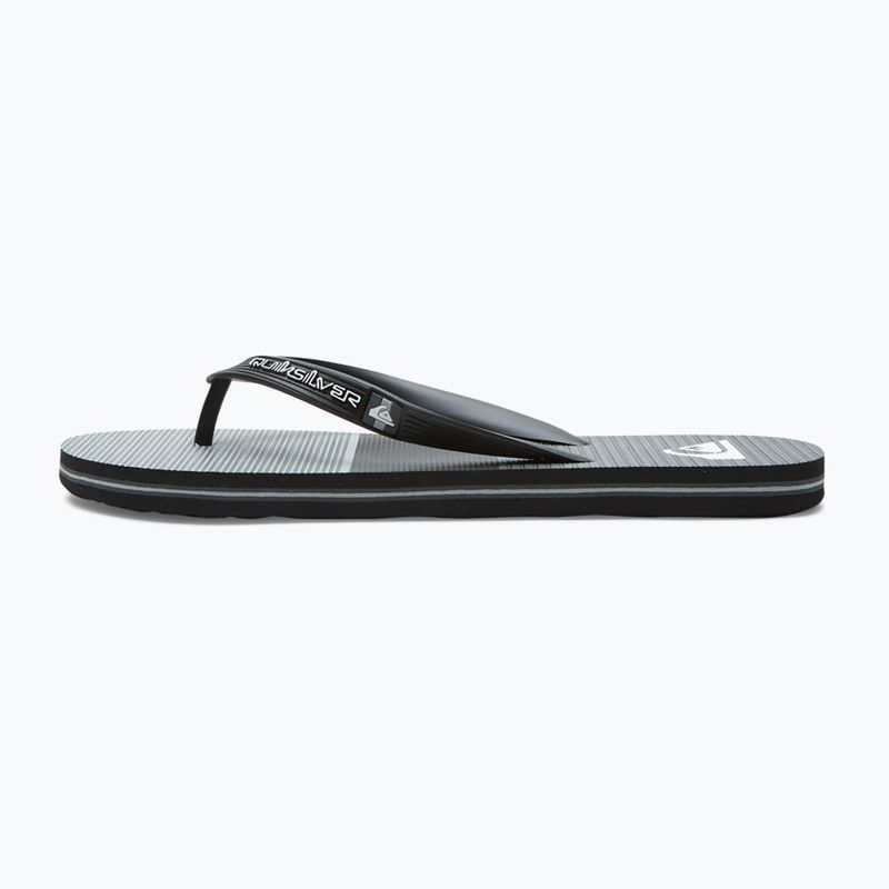 Men's flip flops Quiksilver Molokai Tijuana grey 11