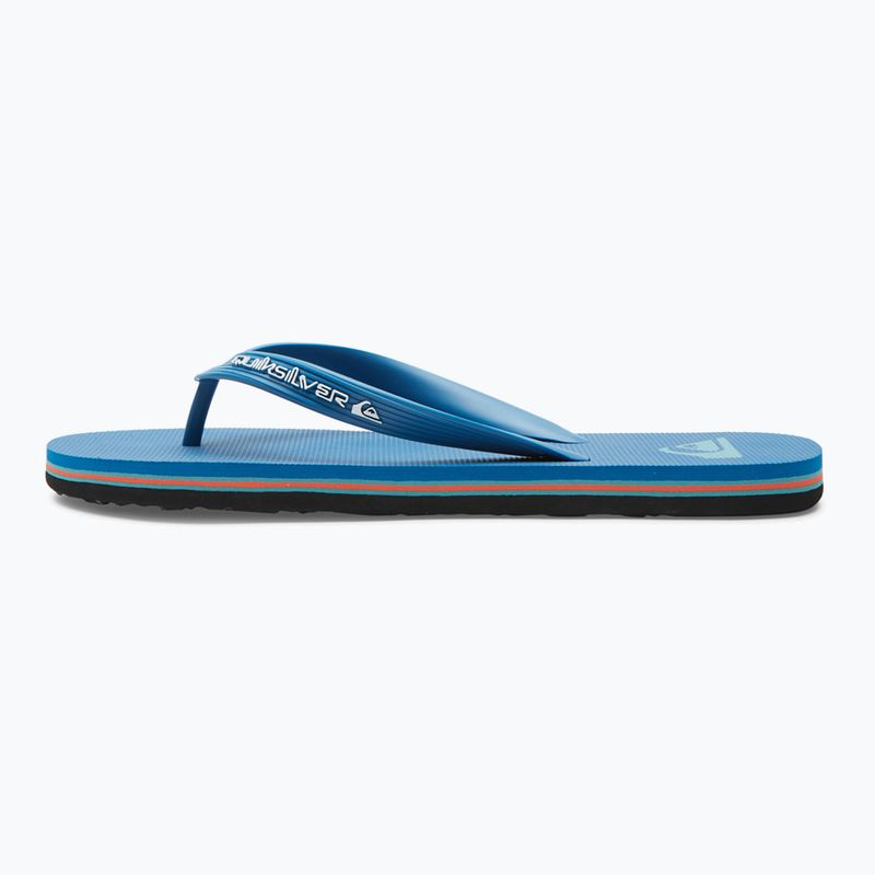 Quiksilver Molokai Core men's flip flops blue AQYL101325 11