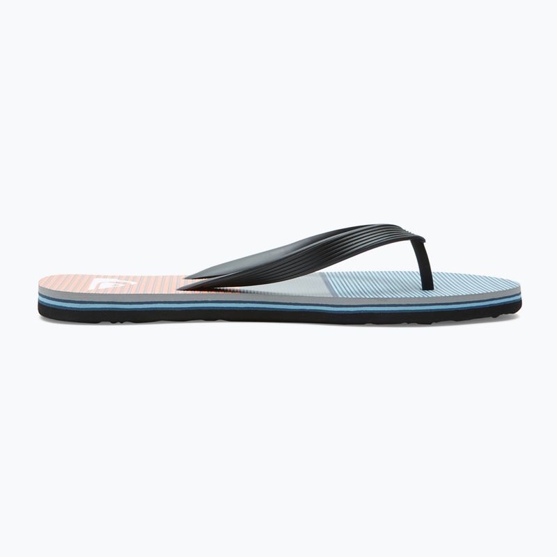 Men's flip flops Quiksilver Molokai Tijuana blue/blue/orange 10