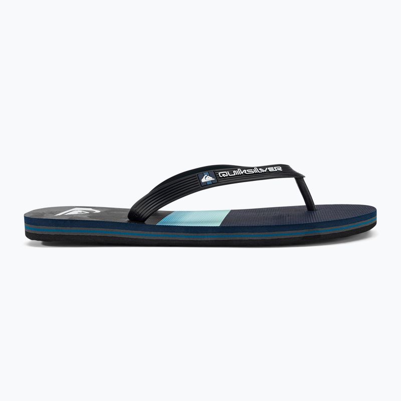 Quiksilver Molokai Panel men's flip flops navy blue AQYL101263-XBBS 2