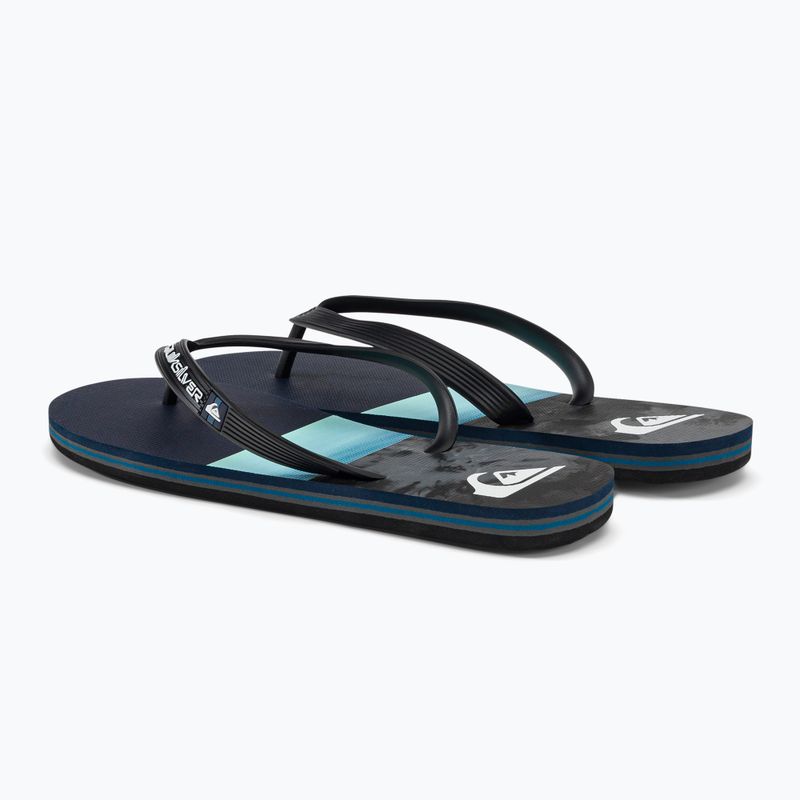 Quiksilver Molokai Panel men's flip flops navy blue AQYL101263-XBBS 3