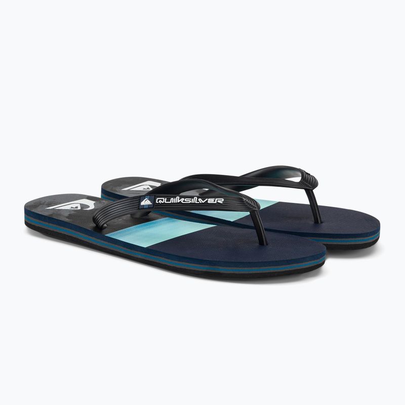 Quiksilver Molokai Panel men's flip flops navy blue AQYL101263-XBBS 4