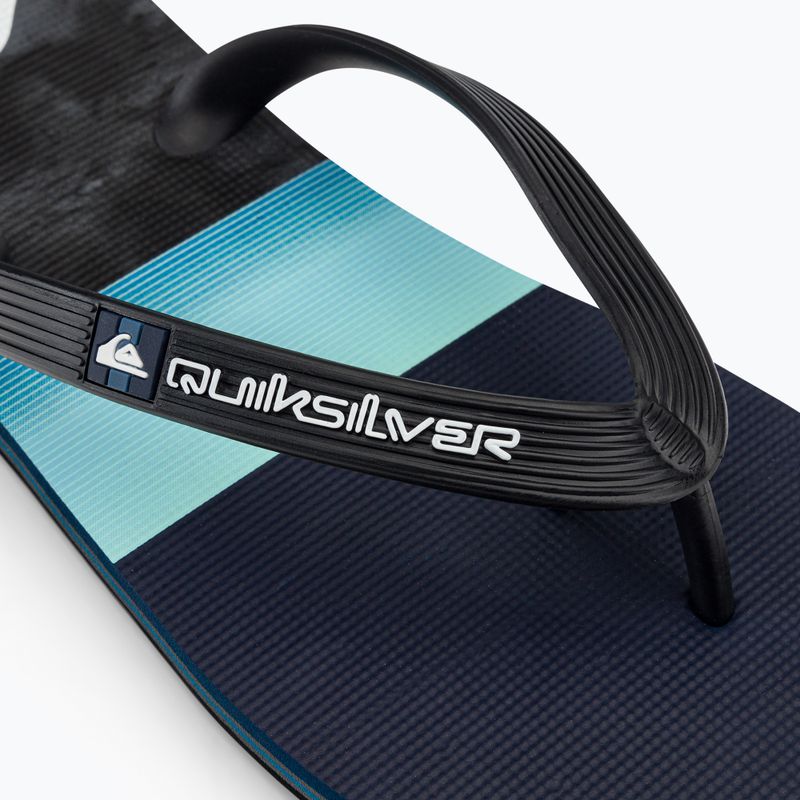 Quiksilver Molokai Panel men's flip flops navy blue AQYL101263-XBBS 7