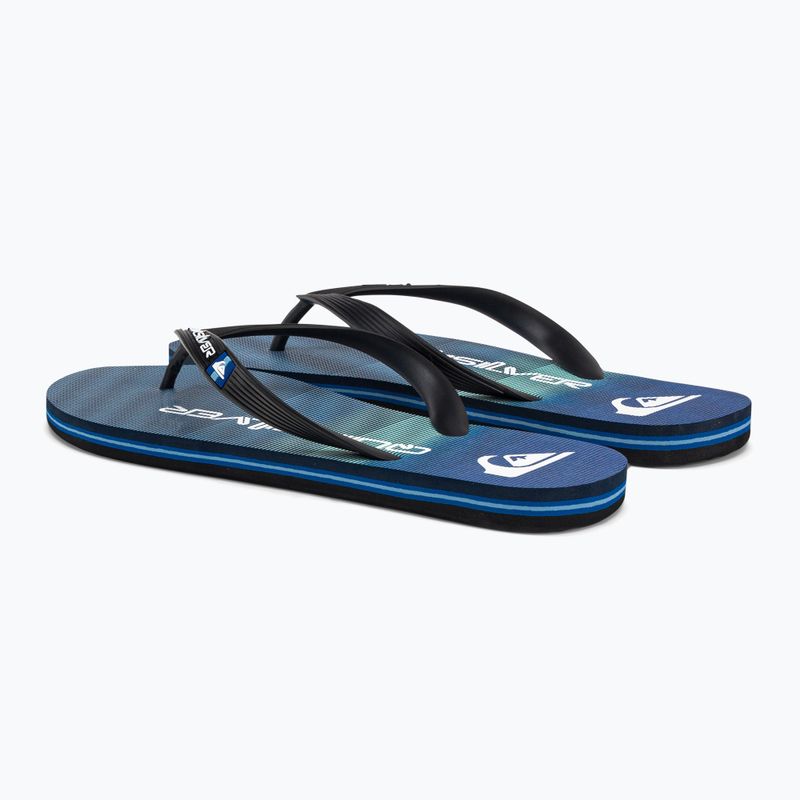 Men's flip flops Quiksilver Molokai Massive blue 3