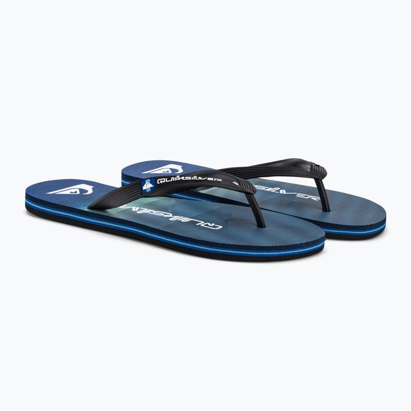 Men's flip flops Quiksilver Molokai Massive blue 4