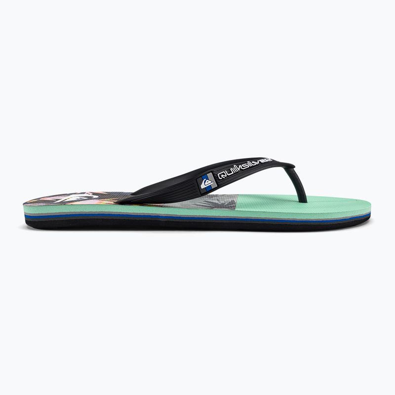 Men's Quiksilver Molokai Panel blue flip flops AQYL101263-XKBS 2