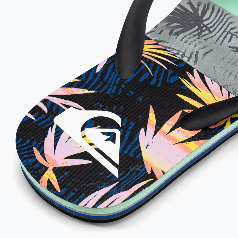 Men's Quiksilver Molokai Panel blue flip flops AQYL101263-XKBS 8