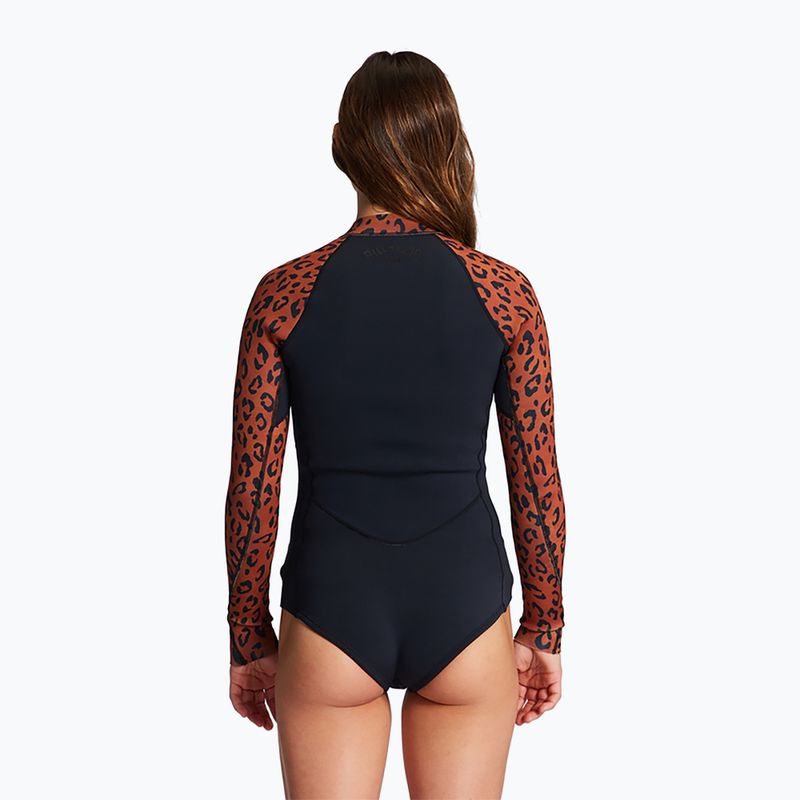 Billabong women's 2/2 mm Salty Dayz Spring spotted wetsuit 2