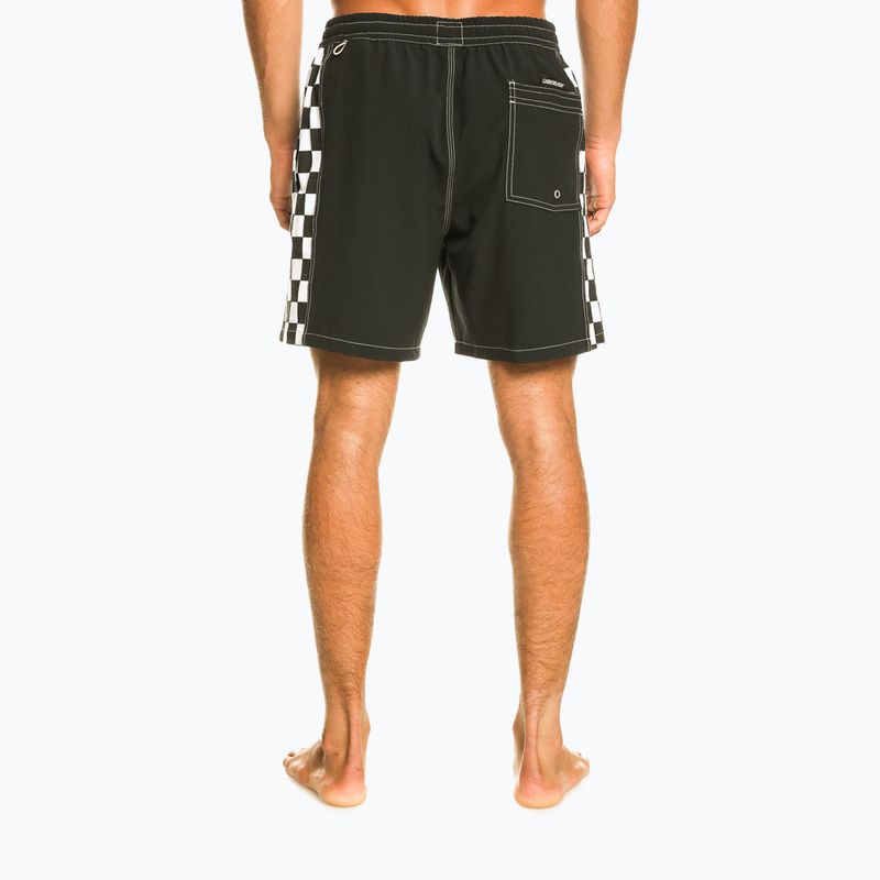 Men's Quiksilver Original Arch Volley 17" swim shorts black EQYJV03995-KVJ0 3