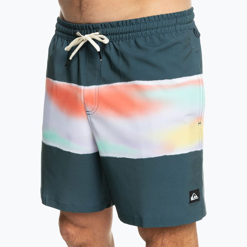 Men's Quiksilver Surfsilk Air-Brush Volley 17Nb swim shorts navy blue EQYJV04011 5