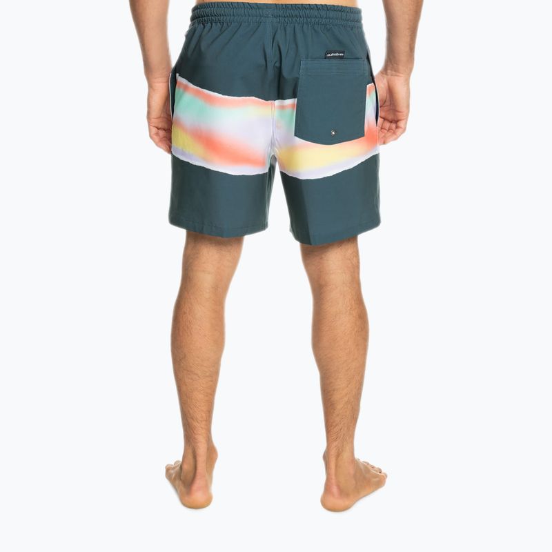 Men's Quiksilver Surfsilk Air-Brush Volley 17Nb swim shorts navy blue EQYJV04011 3