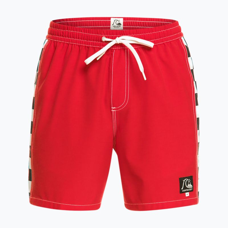 Men's Quiksilver Original Arch Volley 17" swim shorts red EQYJV03995-RQC0