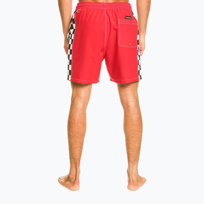 Men's Quiksilver Original Arch Volley 17" swim shorts red EQYJV03995-RQC0 3
