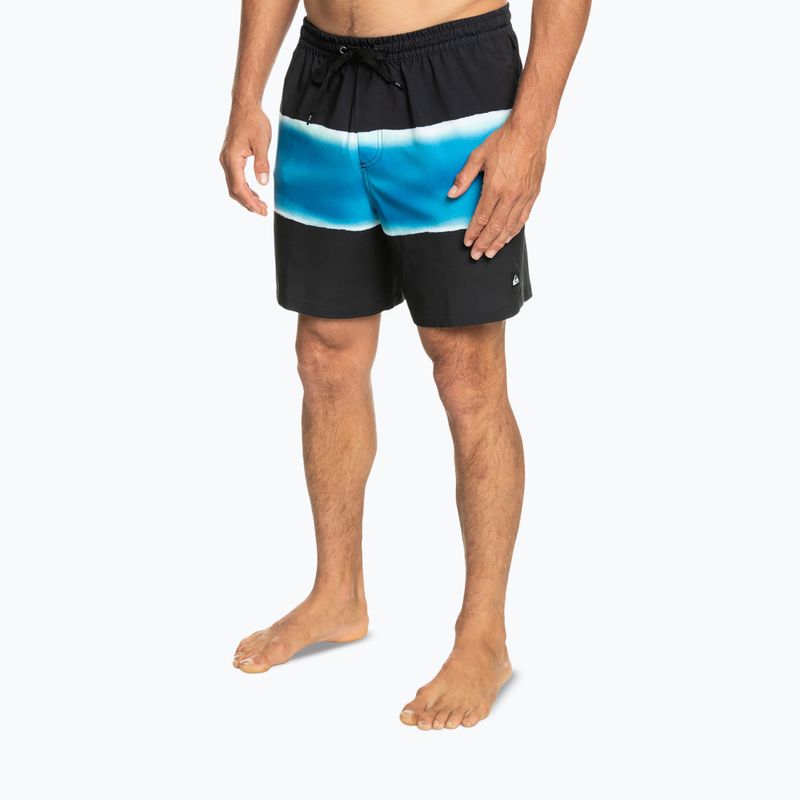 Quiksilver men's Surfsilk Air-Brush Volley 17" swim shorts black EQYJV04011 4