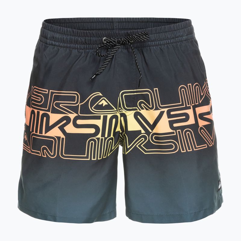 Quiksilver Men's Everyday Wordblock Volley 17" Swim Shorts Graphite EQYJV04005-KVJ6