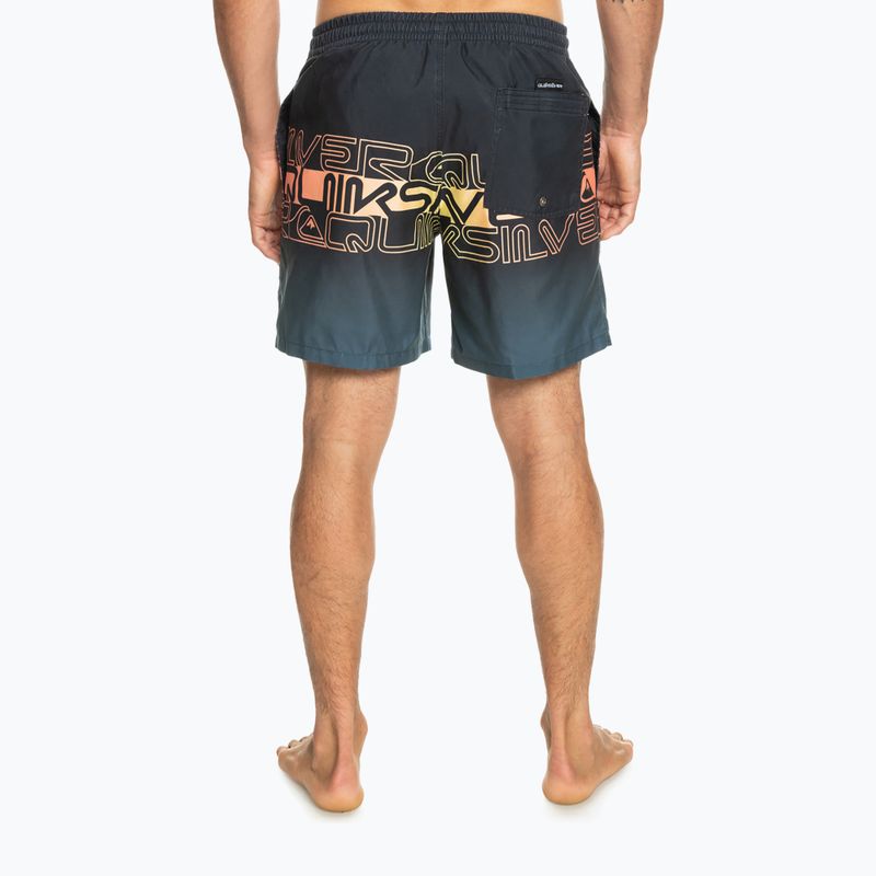 Quiksilver Men's Everyday Wordblock Volley 17" Swim Shorts Graphite EQYJV04005-KVJ6 3