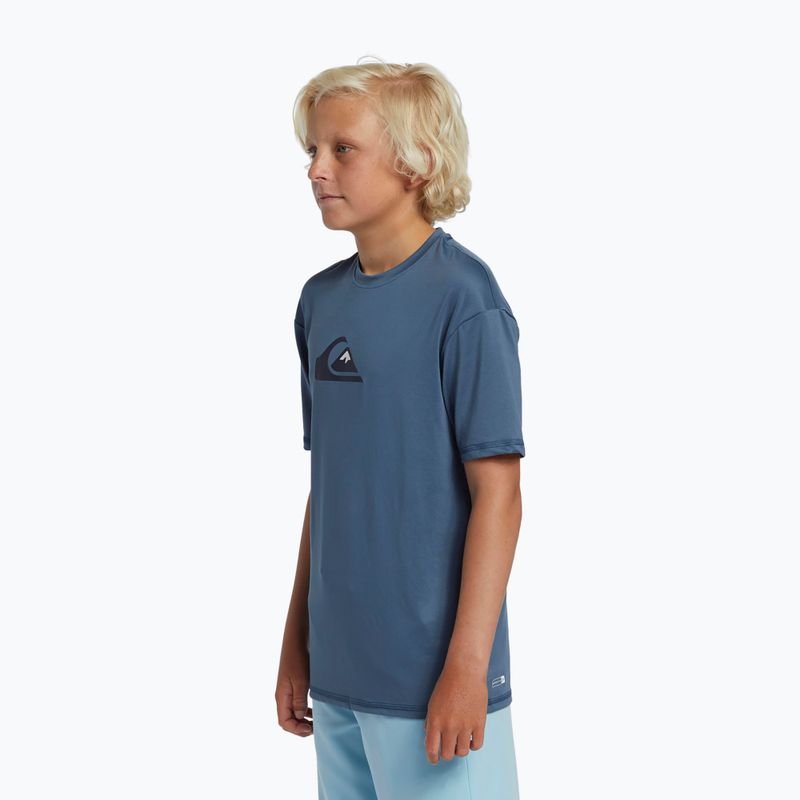 Quiksilver Solid Streak SS Y bearing sea children's swim shirt 4