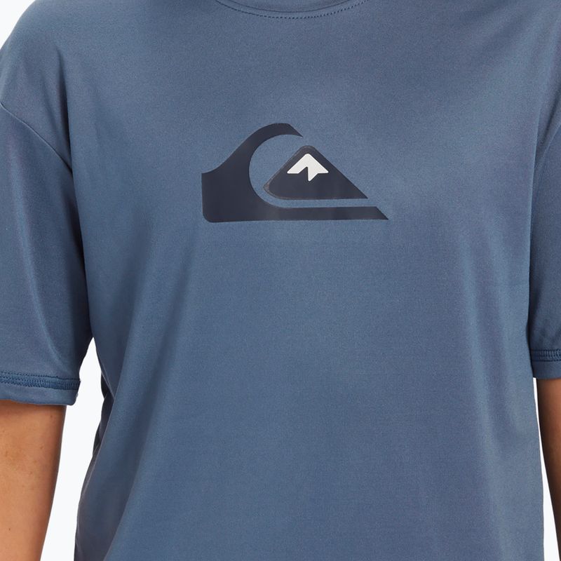 Quiksilver Solid Streak SS Y bearing sea children's swim shirt 6