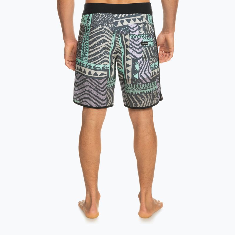 Men's Quiksilver Highlite Scallop 19 colour swim shorts EQYBS04761-BSL6 3
