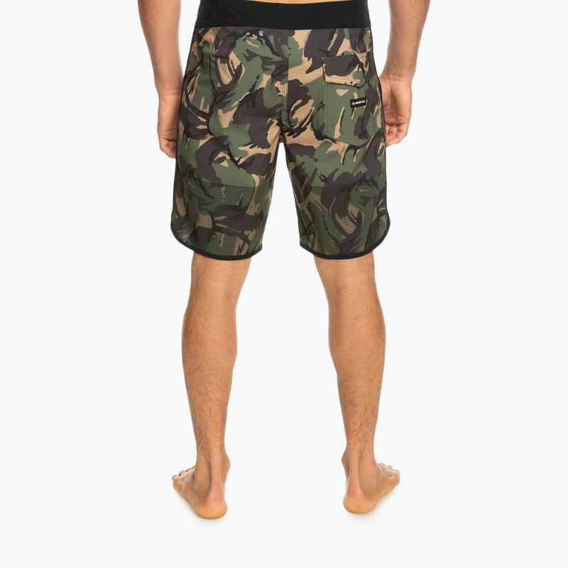Quiksilver men's Highlite Scallop 19" swim shorts green EQYBS04761-CQY6 3