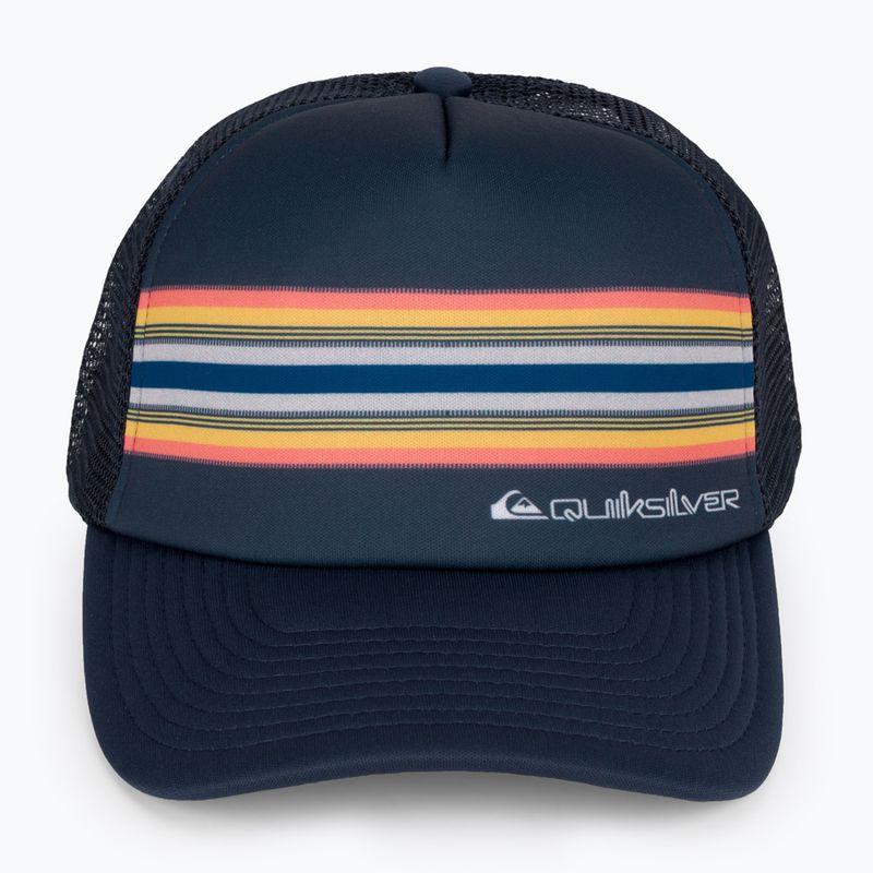 Men's baseball cap Quiksilver Buzzard Coop navy blazer 4