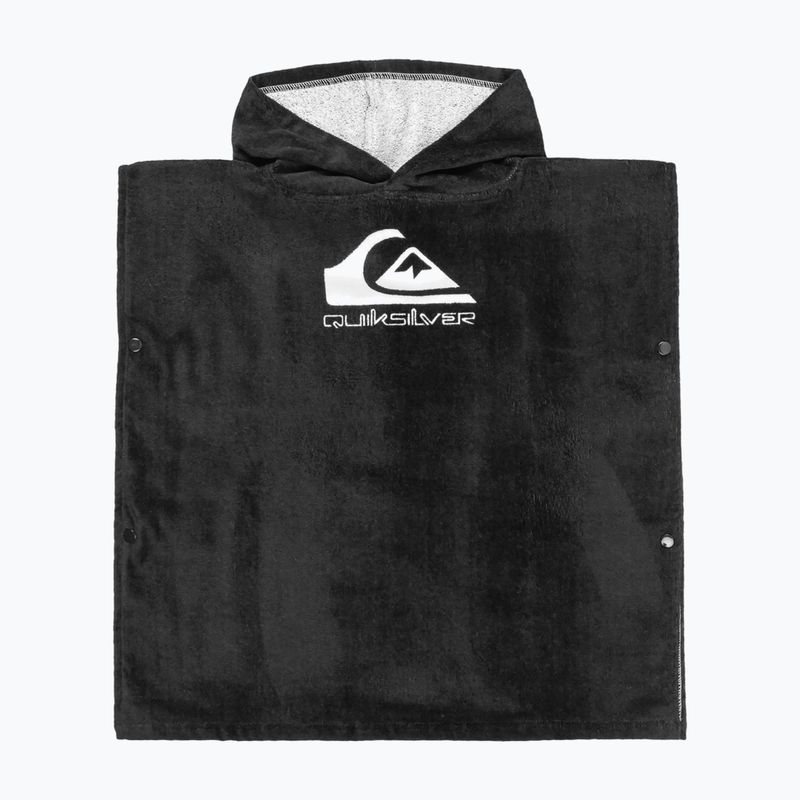 Quiksilver Hoody Towel Boy children's poncho black